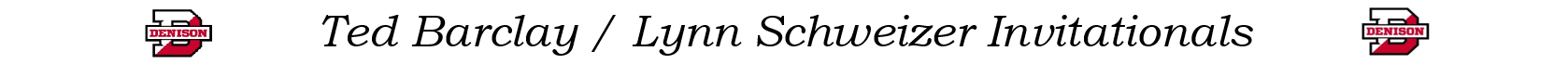 Ted barclay lynn schweizer invitationals